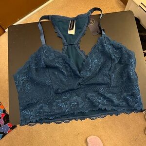 Lace Bralette in Blue